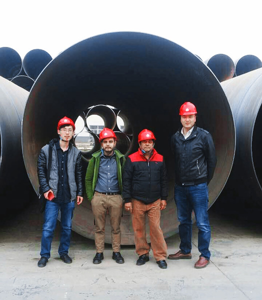 Clients from Mountain Hydro Nepal Visited Grit Steels