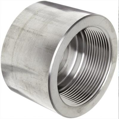 ASME B16.11 A182 F316 SS Cap 12 Inch 3000LB Forged Sand Blast