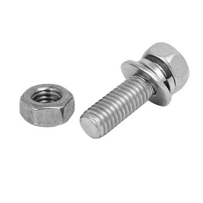 DN 1-3/8" 205 MM THREAD LG HOT DIP GALVANIZED A193 B7 BOLT WITH A194 2H